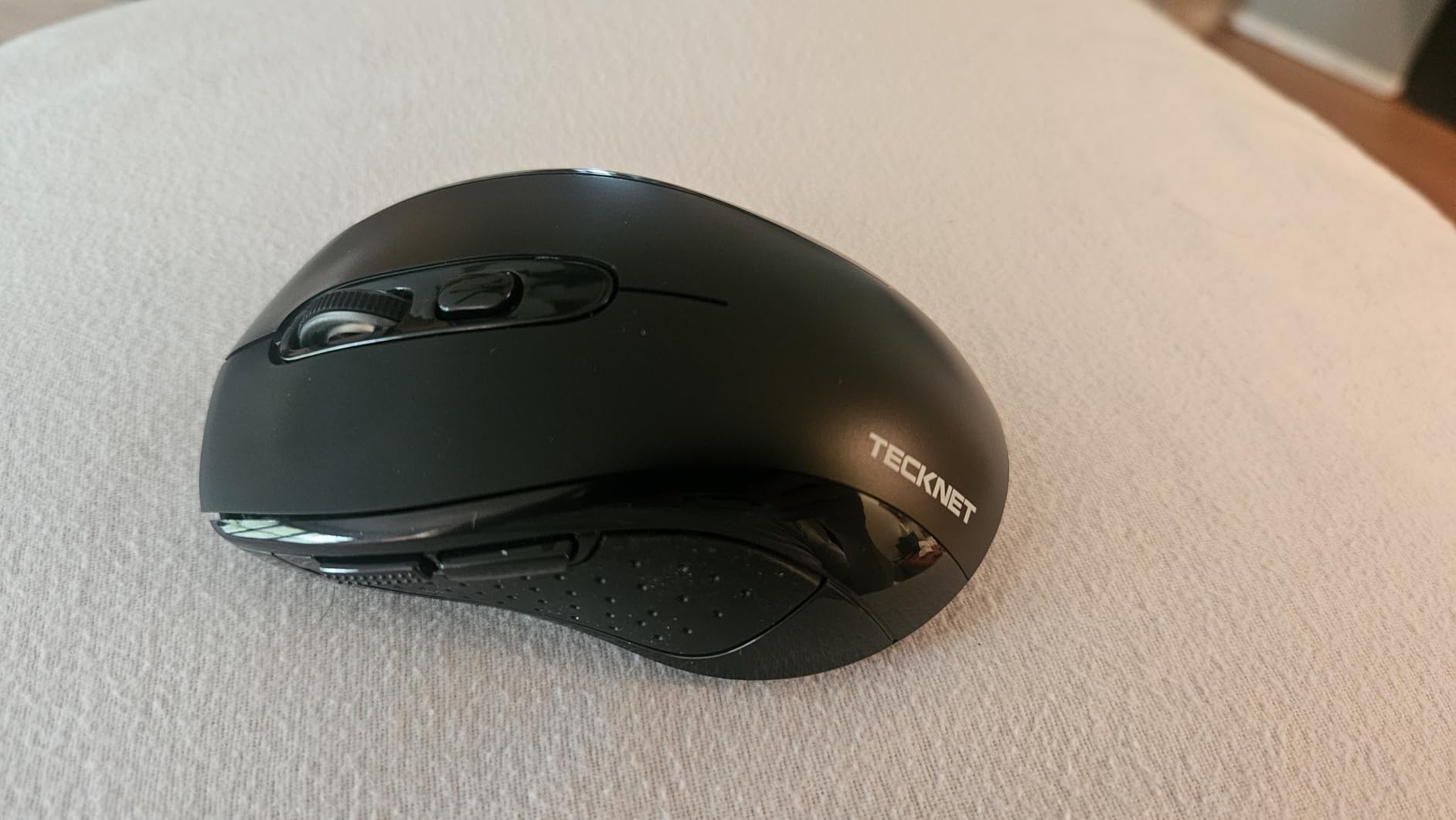 TECKNET Bluetooth Mouse, 4000DPI Wireless Mouse Bluetooth for Laptop 2-in-1(BT 5.0/3.0+2.4Ghz) Computer Mouse, Portable PC Mouse Wireless with USB Receiver for Mac, Compatible with MacBook Chromebook customer photo 2