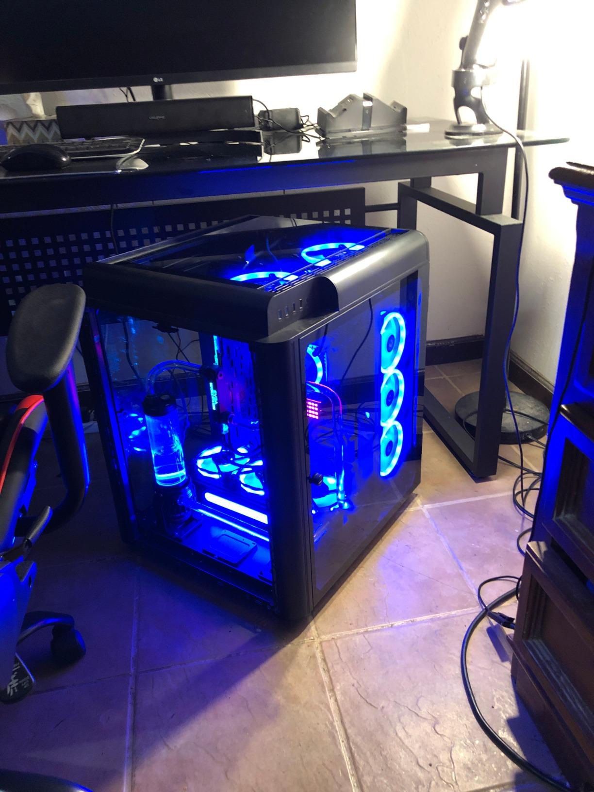 Thermaltake Pacific CL360 Max D5c Res/Pump 16.8 Million Color RGB (Alexa, Razer Chroma) Software Enabled Copper Radiator PETG Hard Tube Water Cooling Kit CL-W259-CU00SW-A customer photo 1