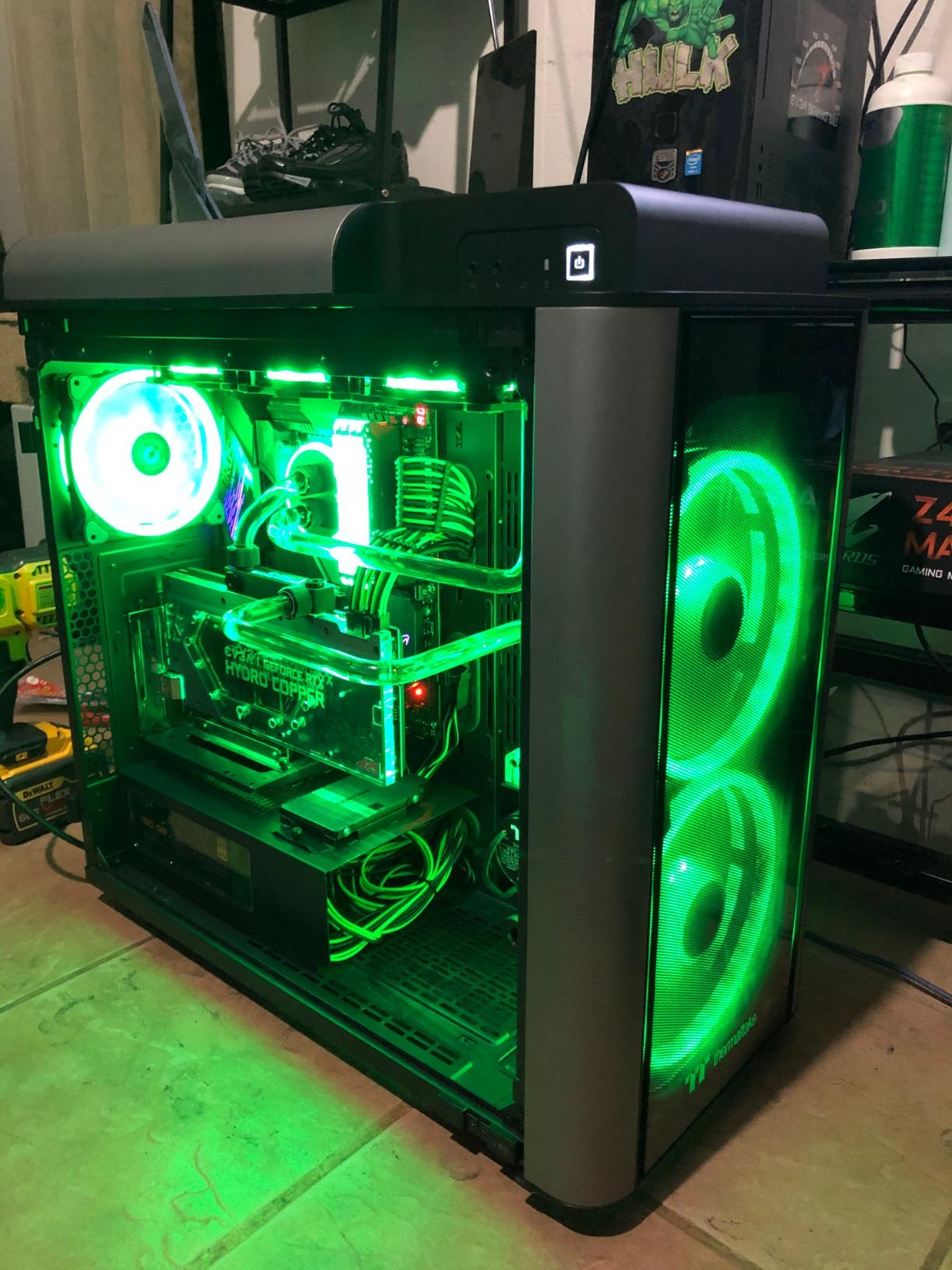 Thermaltake Pacific CL360 Max D5c Res/Pump 16.8 Million Color RGB (Alexa, Razer Chroma) Software Enabled Copper Radiator PETG Hard Tube Water Cooling Kit CL-W259-CU00SW-A customer photo 2