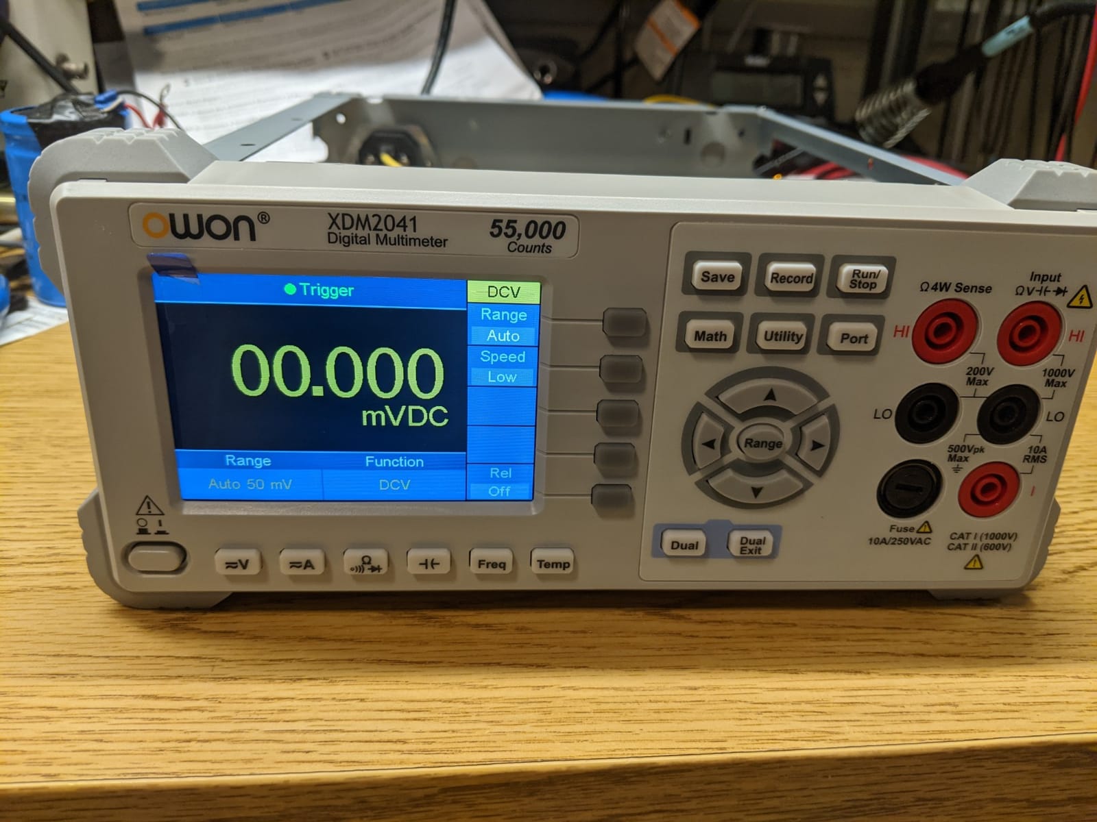 True RMS Bench Multimeter, 55000 Counts 3.7in Ac Dc customer photo 1