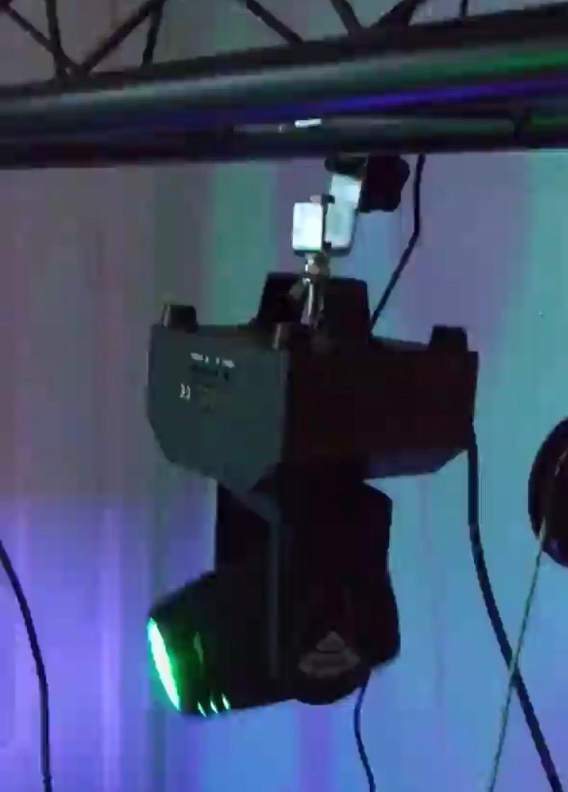 DJ Lights Moving Head U`King Mini LED Moving Head Light RGBW Stage Lighting Beam Spot Lights by DMX 512 Sound Activated Control for Wedding Disco Party Indoor Christmas and Halloween(Set of 2) customer photo 1