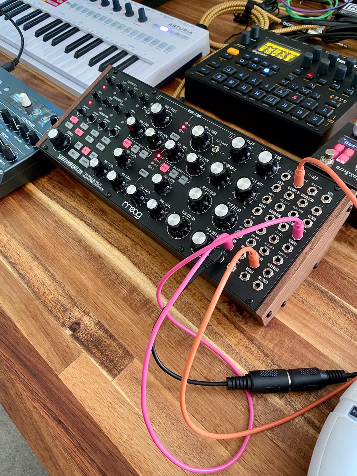 MOOG Subharmonicon Semi-Modular Analog Polyrhythmic Synthesizer customer photo 2