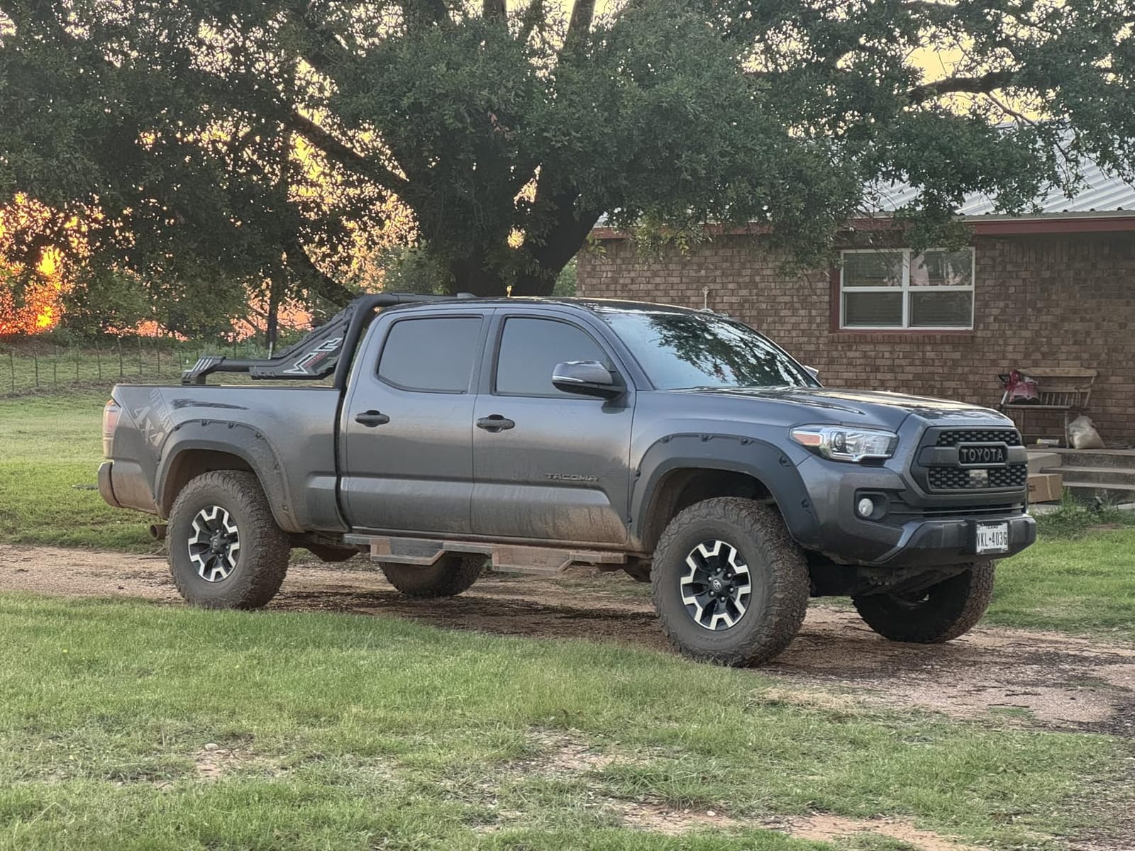 TAC Fender Flares Cover Compatible with 2016-2023 Toyota Tacoma Truck Off-road 4pcs Matte Black Smooth Front & Rear Pocket Rivet Style Pickup All Beds (Single Rear Wheel only) customer photo 2
