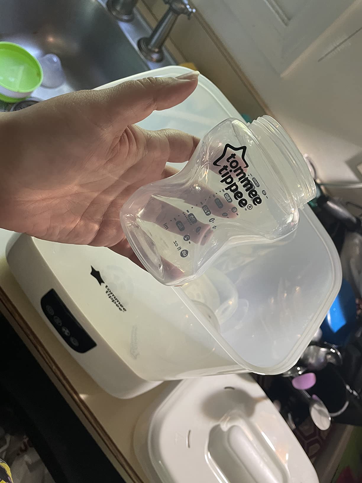 Tommee Tippee Steridryer Electric Steam Sterilizer & Dryer, White customer photo 2