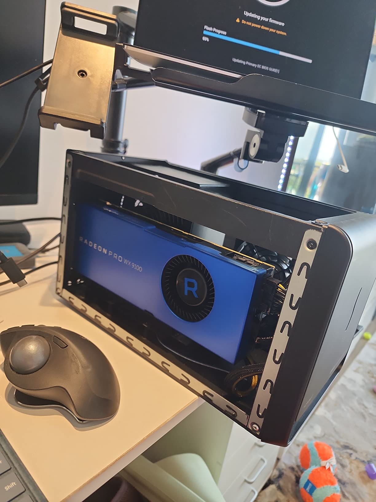 Sonnet Breakaway Box 750ex Thunderbolt 3 eGPU Enclosure 750W Mac Windows customer photo 2