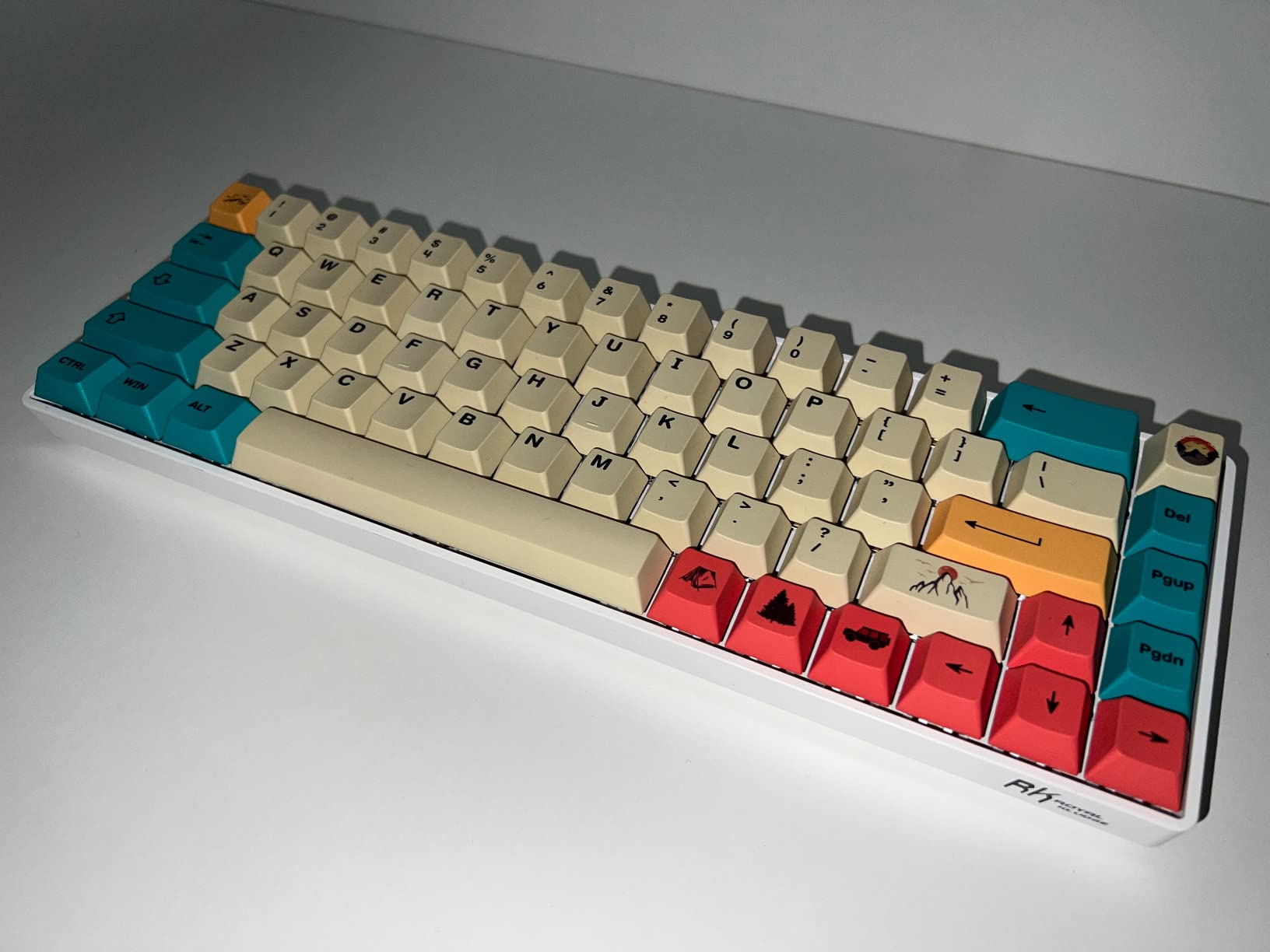 RK ROYAL KLUDGE RK68 Wireless Hot Swappable 65% Mechanical Keyboard Gaming customer photo 1