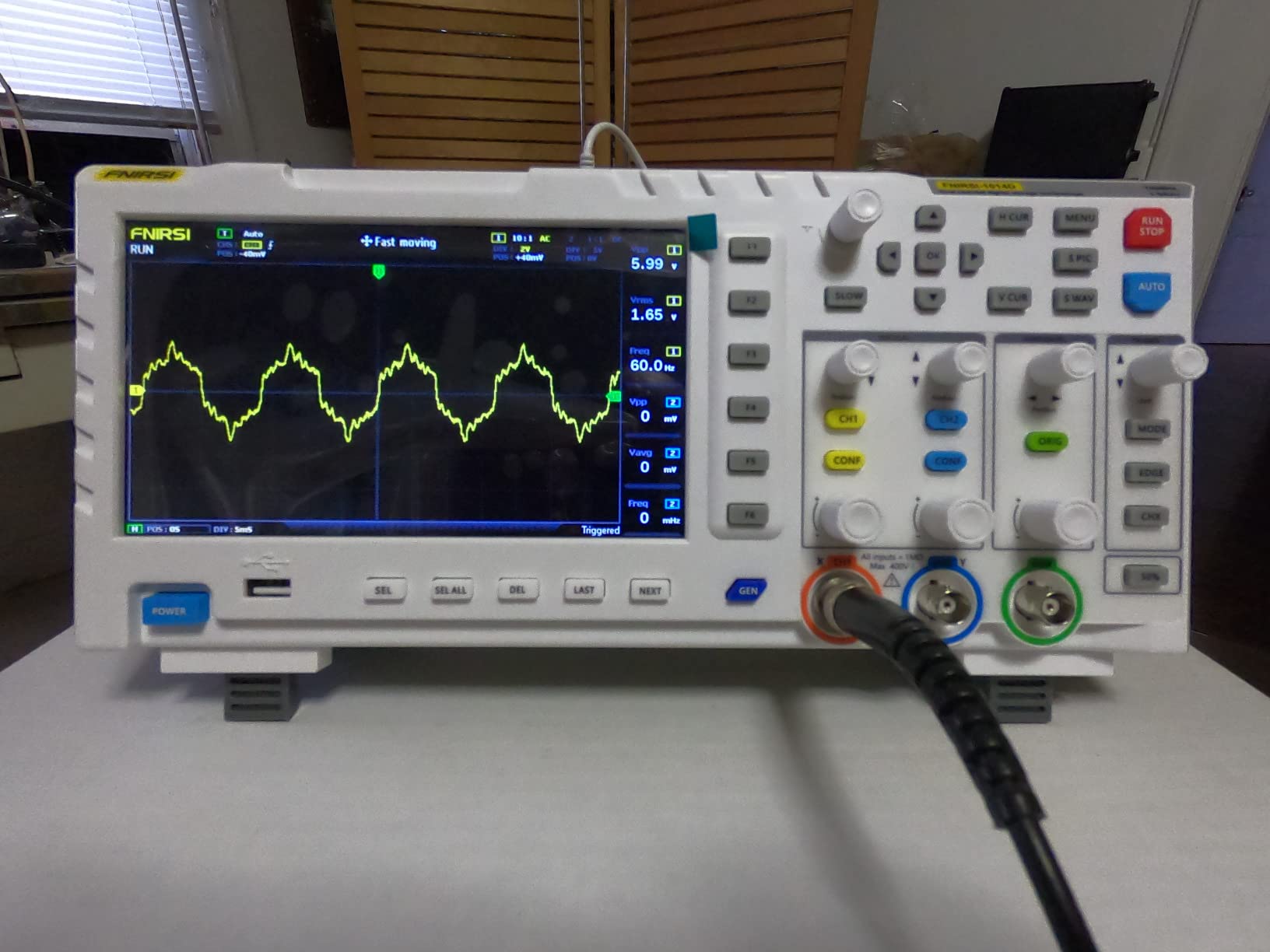 FNIRSI 1014D 100MHz Digital Oscilloscope, 2 Channel Oscilloscope 2-in-1 customer photo 2
