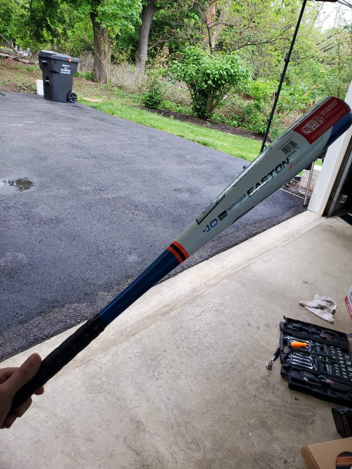 Easton | Quantum Baseball Bat | USSSA | -8 / -10 Drop | 1 Pc. Aluminum customer photo 1