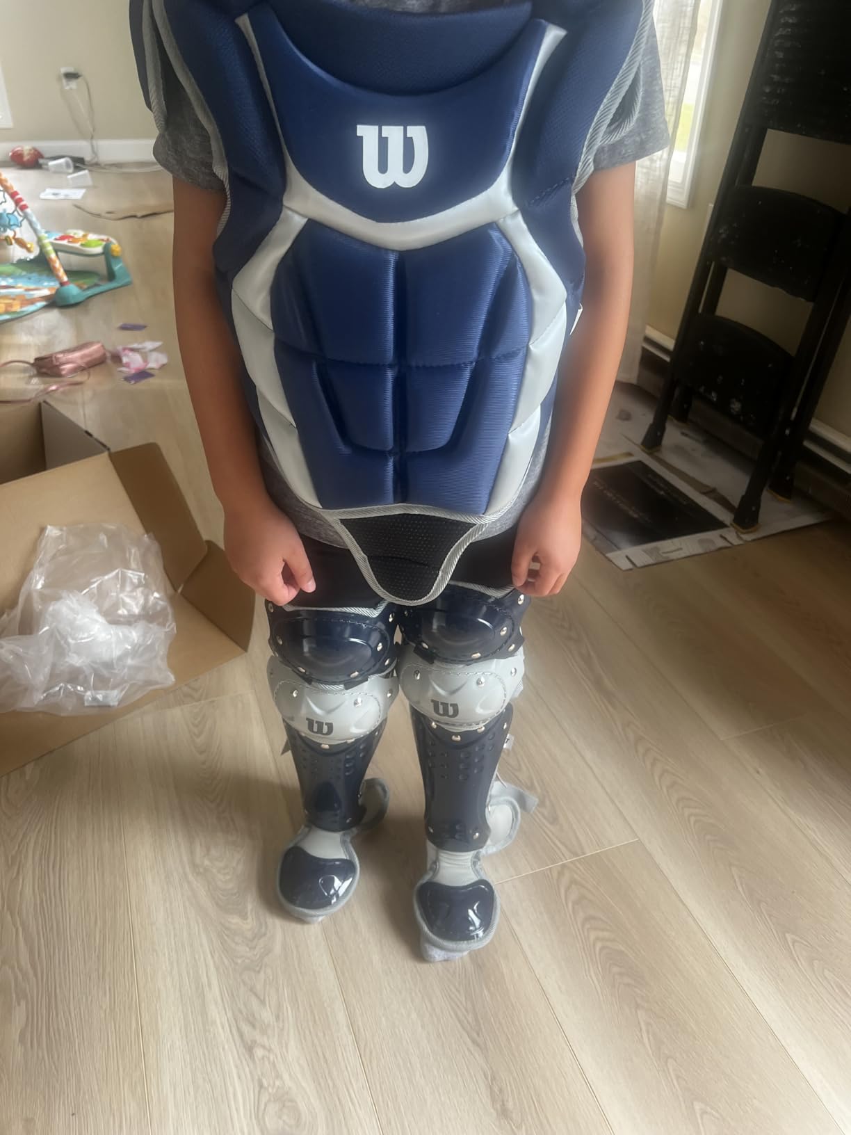 Wilson C200 Youth 3-PIECE Catcher's Gear Set customer photo 1