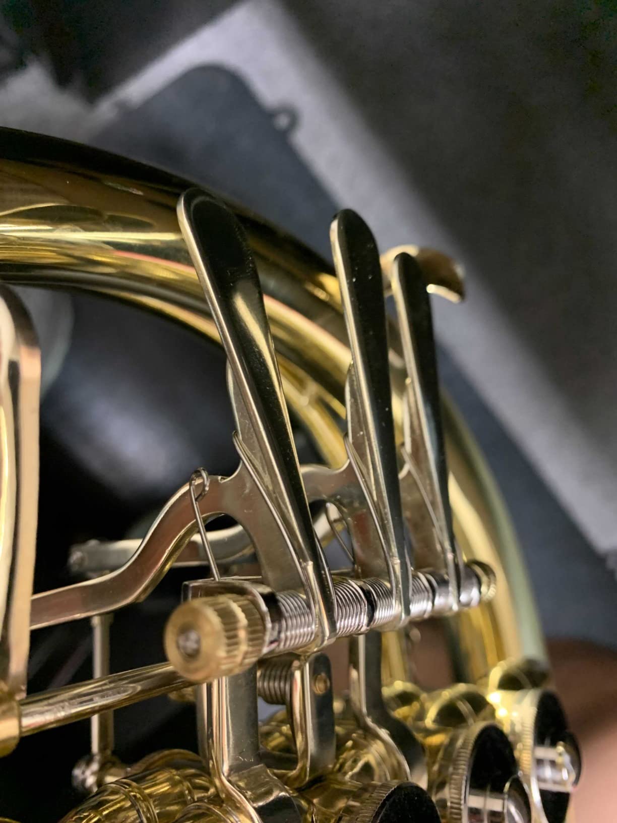 ROWELL Double French Horn 4 Keys Gold Lacquer F/Bb customer photo 1