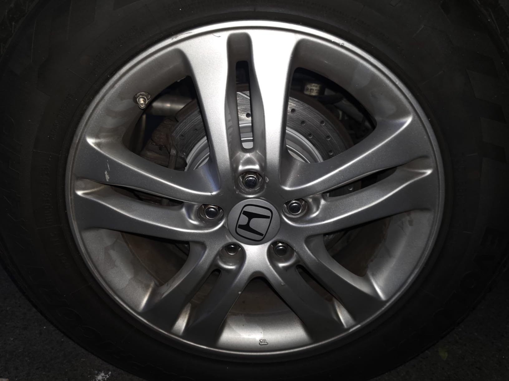 Acinoparts Front & Rear Drilled and Slotted Brake Rotors Ceramic Brake Pads customer photo 1