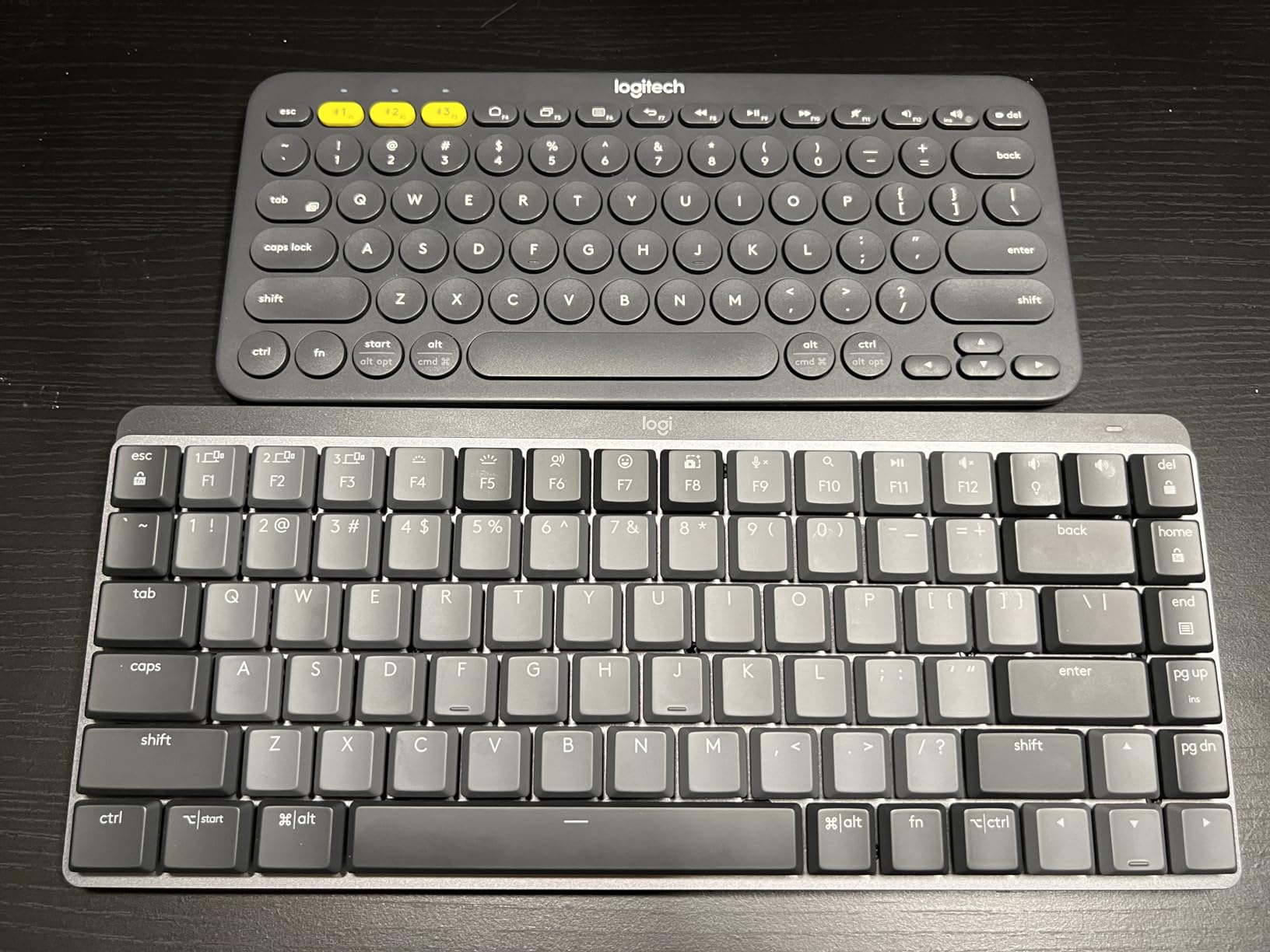 Logitech MX Mechanical Wireless Illuminated Performance Keyboard Clicky customer photo 2