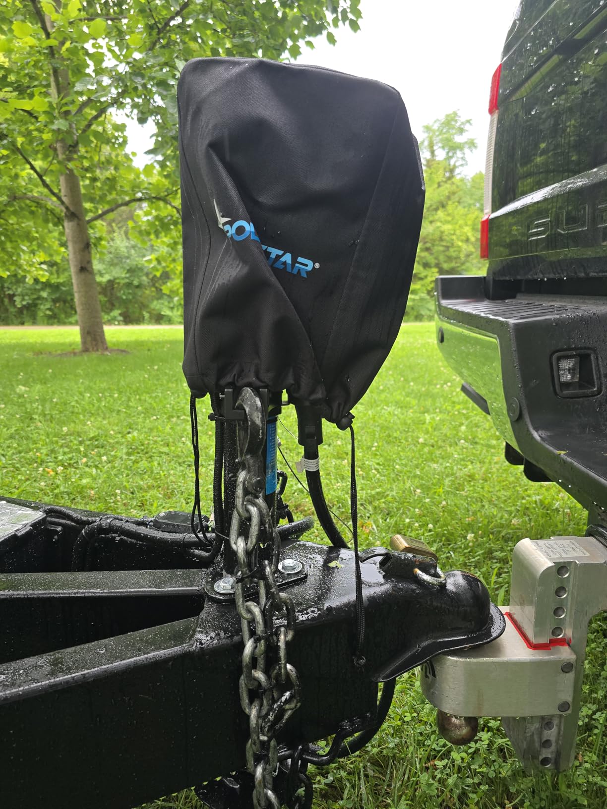 POLESTAR Electric Trailer Jack, 5000lbs Electric Power A-Frame Tongue Jack customer photo 2