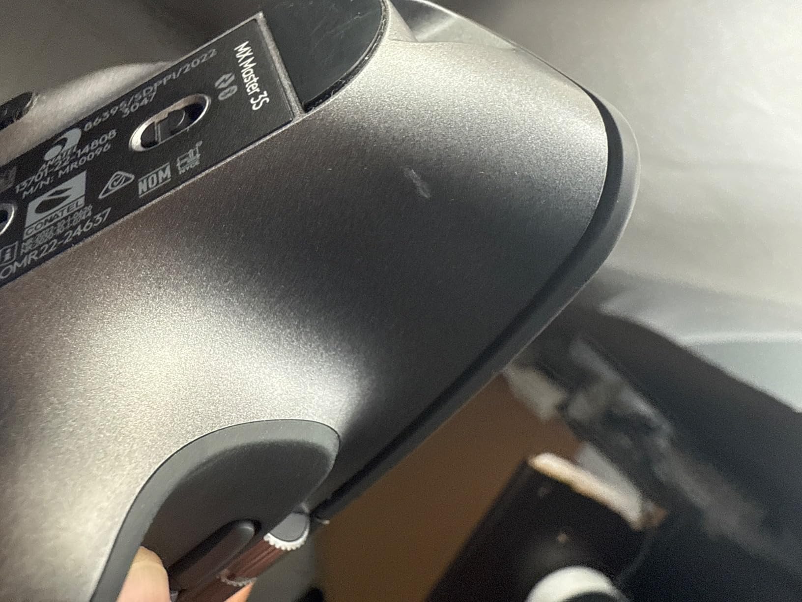 Logitech MX Master 3S Performance Wireless Mouse - Graphite With Bolt Reciever customer photo 2