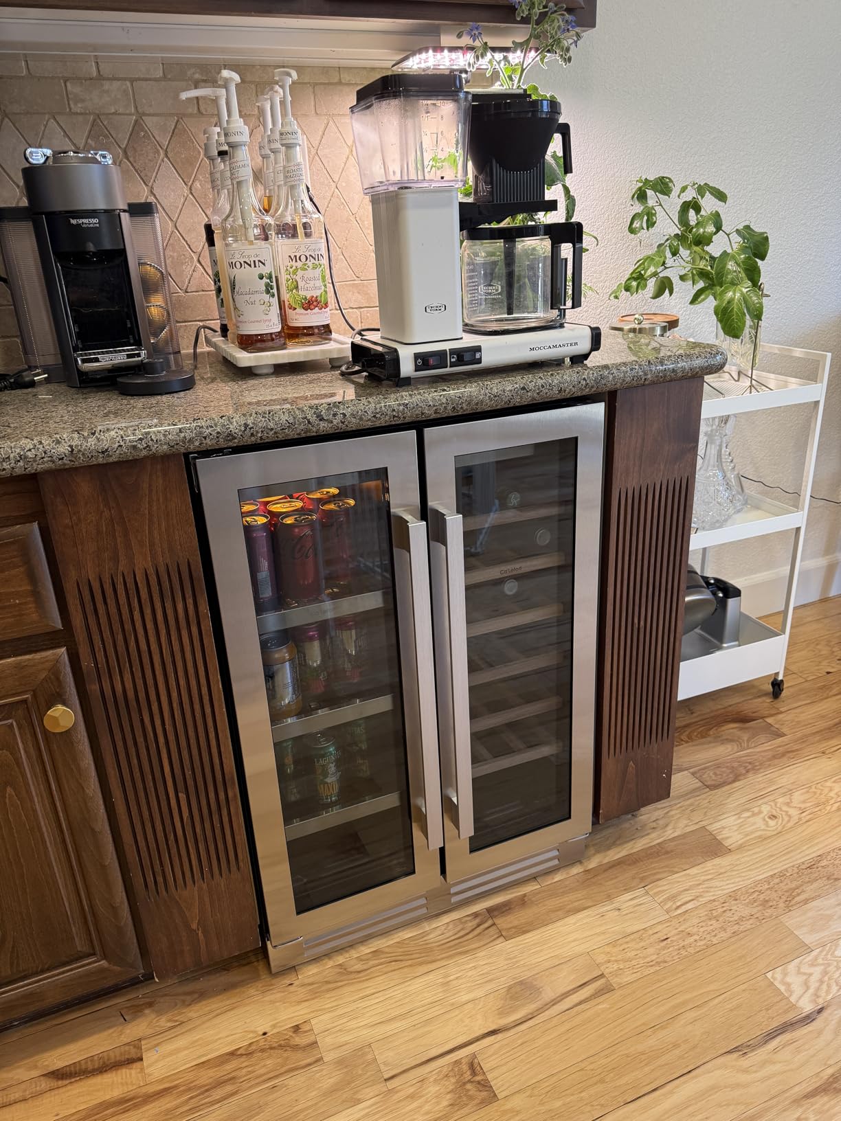 Ca'Lefort 15 Inch Wine Fridge, 33-Bottle Wine Cooler Refrigerator customer photo 1