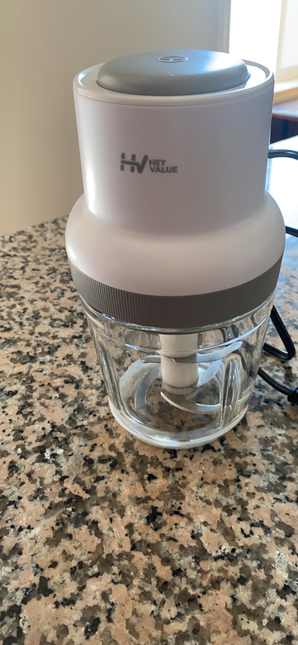 HEYVALUE 20 Oz Glass Baby Food Maker, Baby & Pet Large Food Processor Set customer photo 2