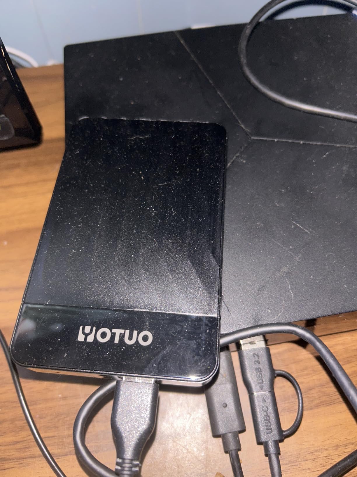 YOTUO 1TB External Hard Drive, Portable Storage Expansion HDD, USB 3.0 & USB-C for PC, Mac, Desktop, Laptop, Smartphone, PS4, Xbox One, Xbox 360, Office & Game, Black customer photo 1