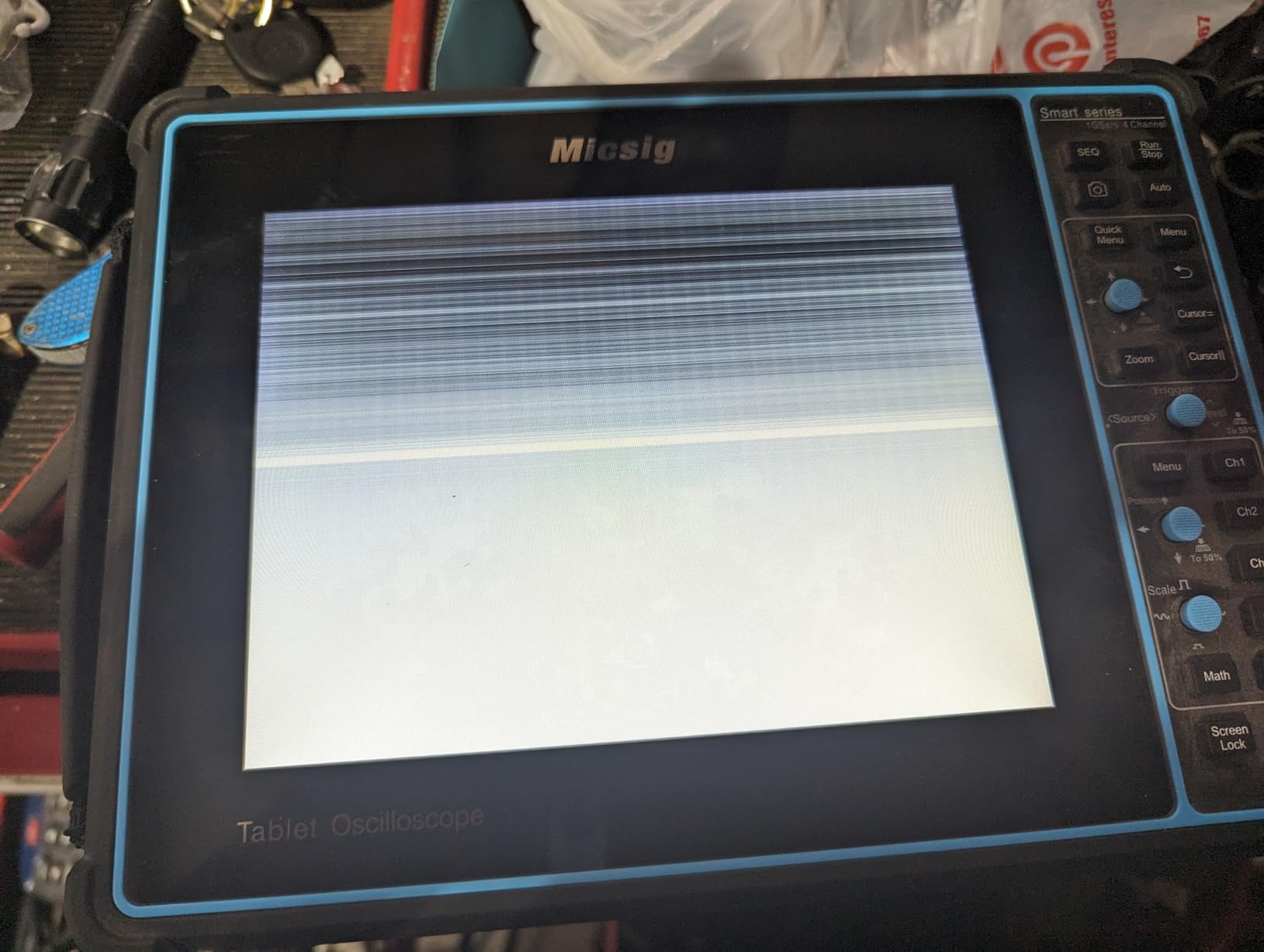Micsig Oscilloscope SATO1004, Portable Handheld Automotive Oscilloscope customer photo 2