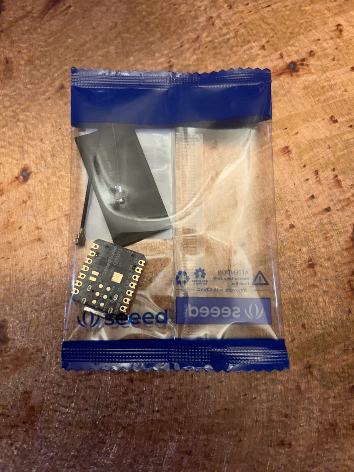 Seeed Studio XIAO ESP32C3 - Tiny MCU Board with Wi-Fi and BLE for IoT Controlling Scenarios. Microcontroller with Battery Charge, Power Efficient, and Rich Interface for Tiny Machine Learning. … customer photo 1