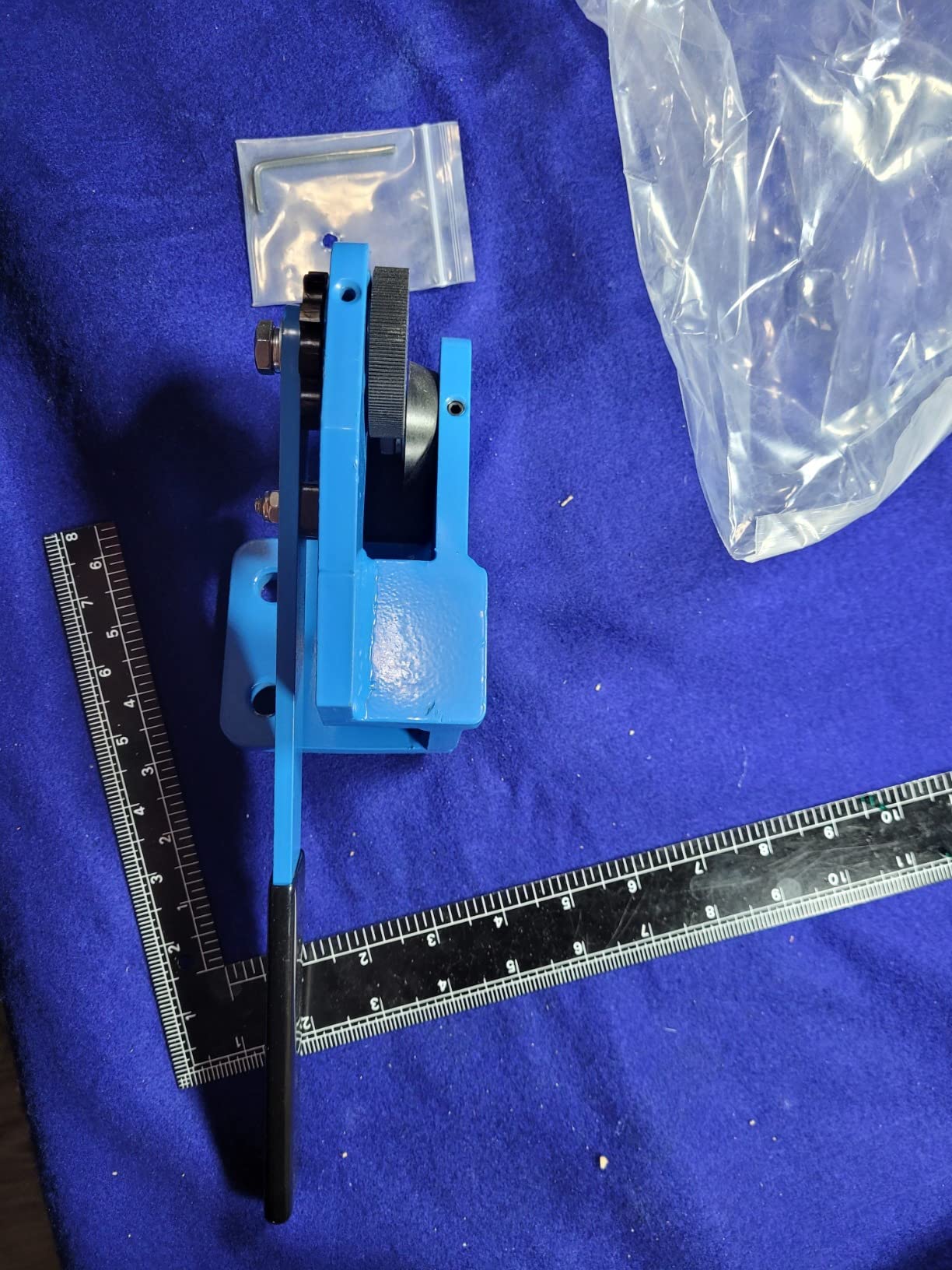 KF5014 Sheet Metal Shear Throatless Rotary Hand Shear 16Ga / 1.5mm Capacity customer photo 1