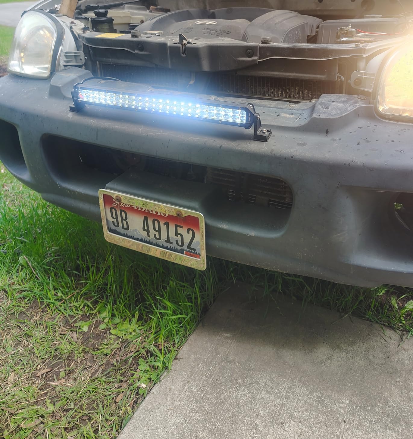Firehawk LED Light Bar 20 Inch 50,000LM, 2026 New Japanese L-A-B Chips, Spot Flood Combo Beam, Driving Off Road Fog Work for Truck Pickup ATV UTV SUV Cart IP68 Waterproof with 12V Wiring Harness kit customer photo 2