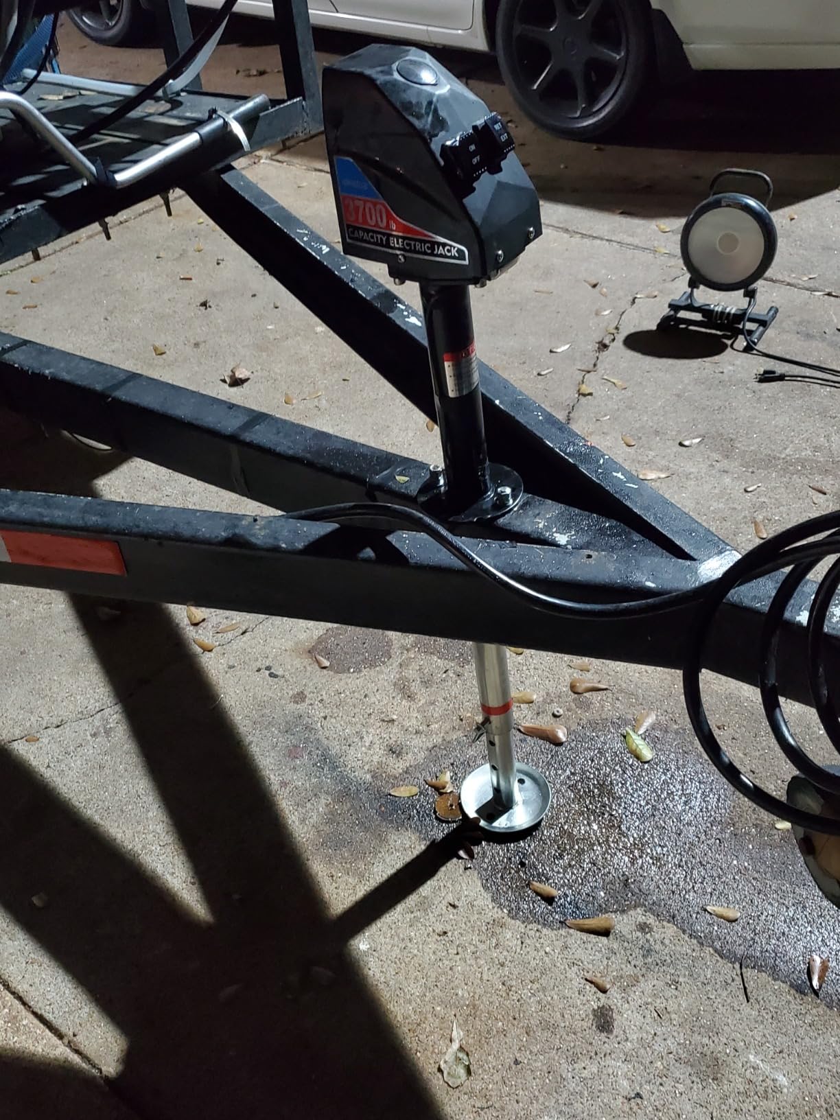 Kohree Electric Trailer Jack 4000lbs with Wiring, Heavy Duty, A-Frame customer photo 1