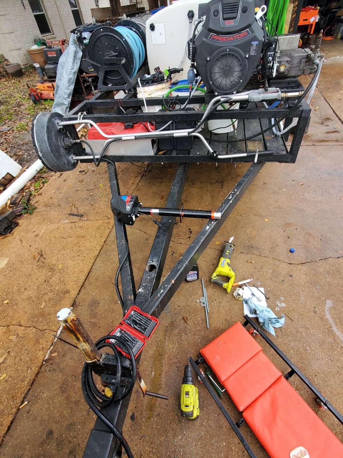 Kohree Electric Trailer Jack 4000lbs with Wiring, Heavy Duty, A-Frame customer photo 2