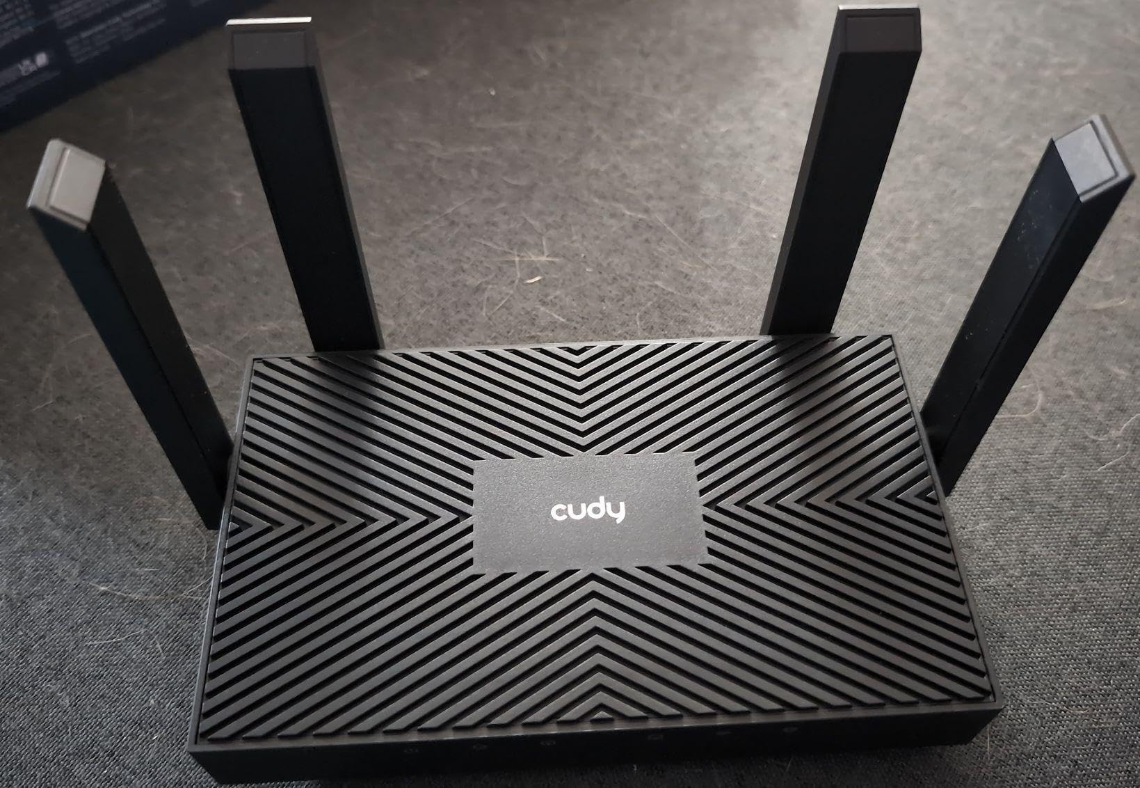 Cudy AX3000 Gigabit Mesh Wi-Fi 6 Router, 4X GbE, 160MHz, VPN Full, WR3000 customer photo 1