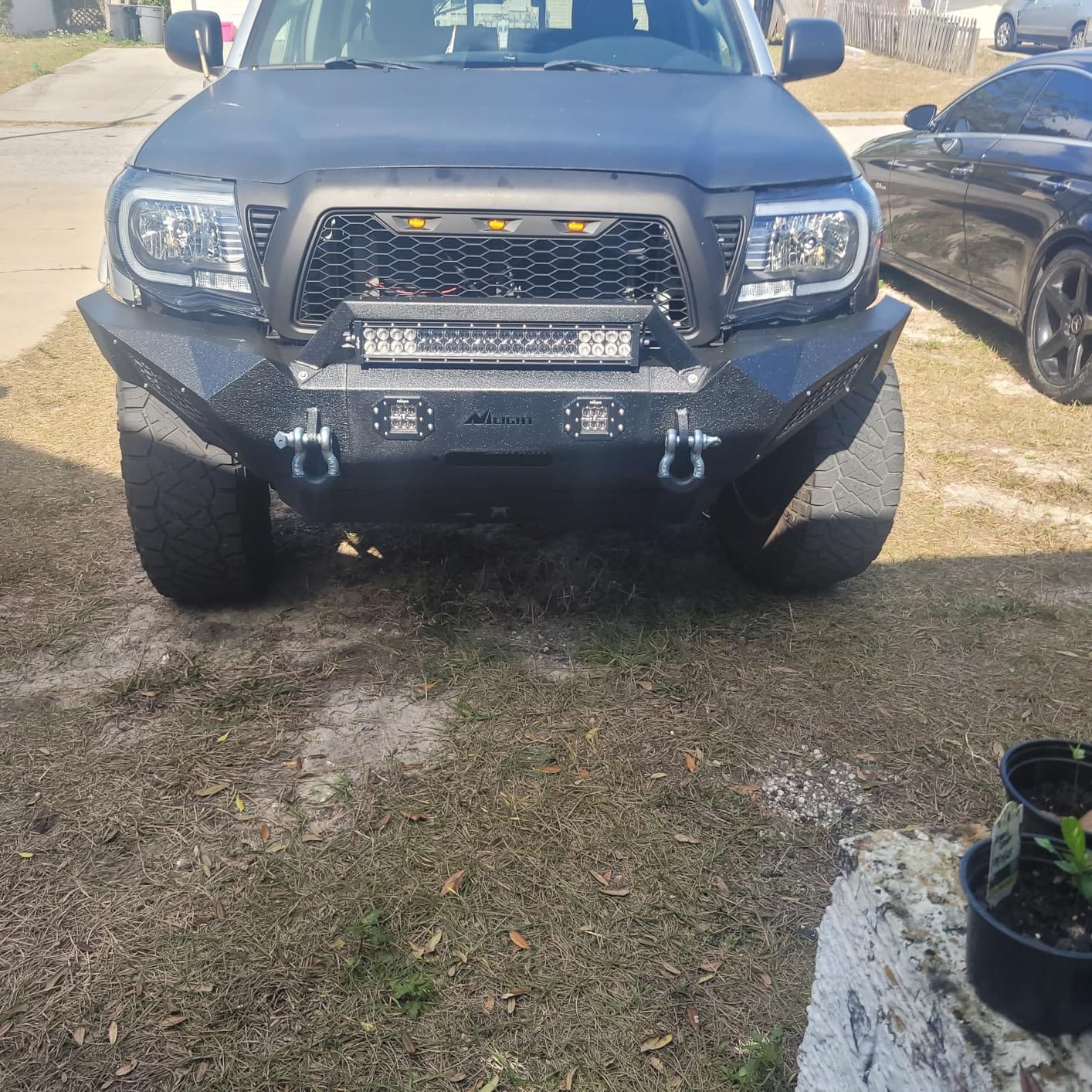 Nilight Front Winch Bumper for Toyota Tundra 2014-2021 customer photo 1