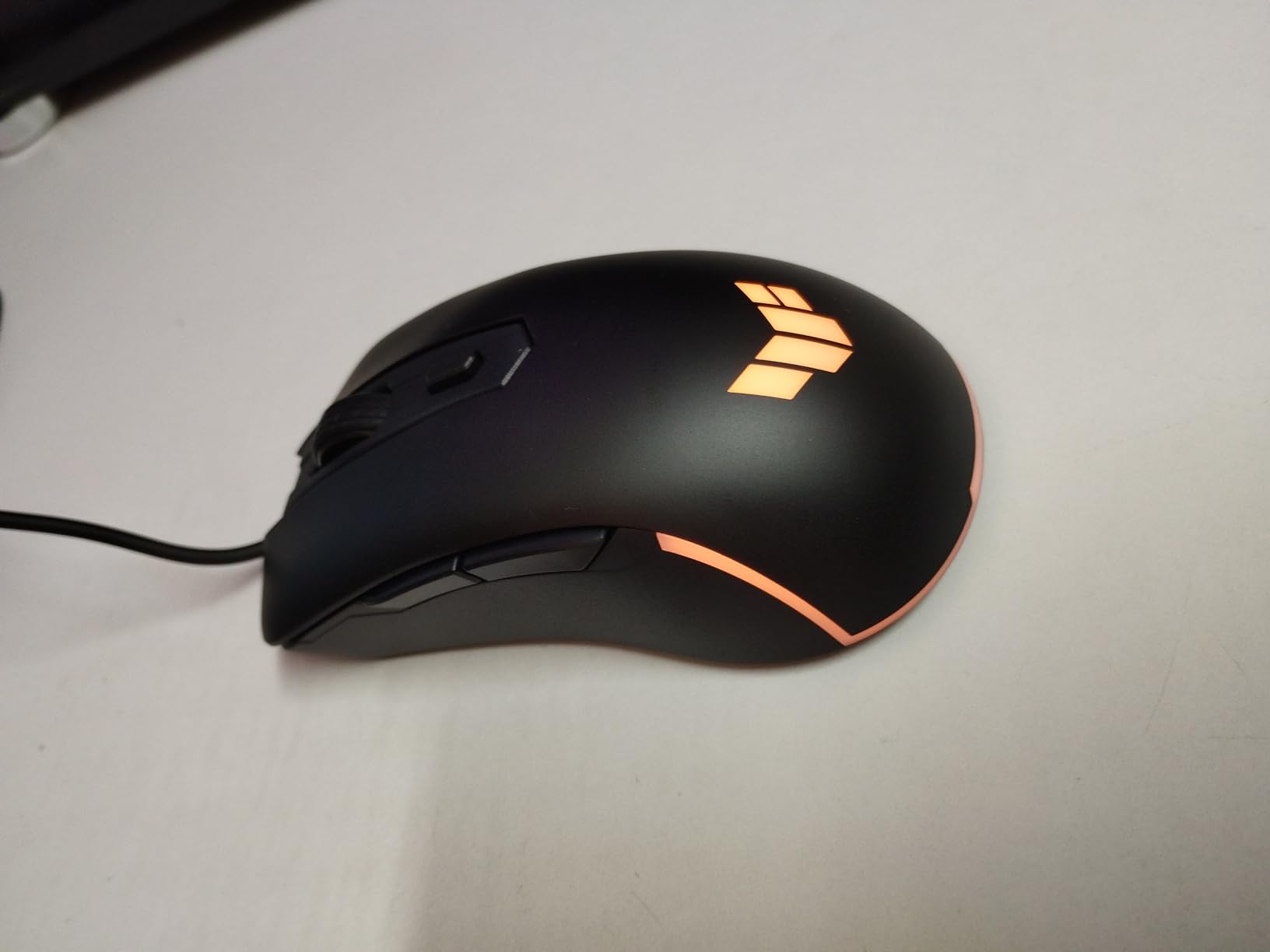ASUS TUF Gaming M3 Gen II Wired USB Gaming Mouse – Right-Handed Ergonomic, 59g Lightweight, 8K DPI, IP56 dust & Water Resistance, Antibacterial Guard, 6 Programmable Buttons, PC/Mac Support - Black customer photo 1