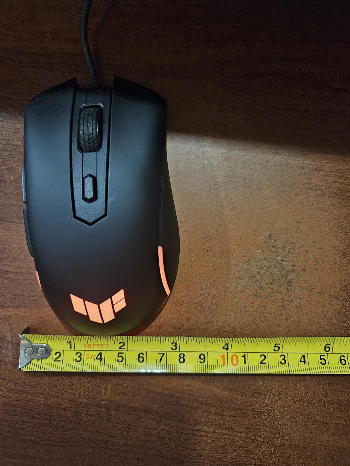 ASUS TUF Gaming M3 Gen II Wired USB Gaming Mouse – Right-Handed Ergonomic, 59g Lightweight, 8K DPI, IP56 dust & Water Resistance, Antibacterial Guard, 6 Programmable Buttons, PC/Mac Support - Black customer photo 2