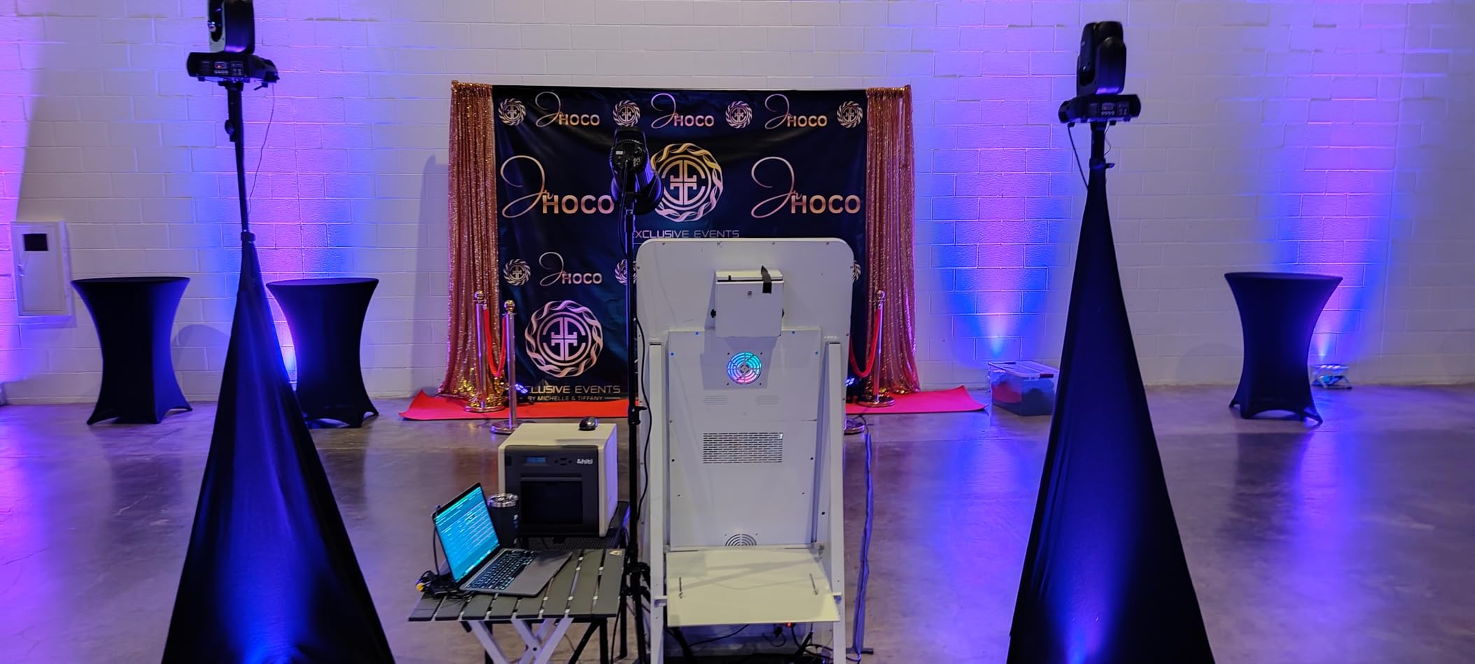 HOLDLAMP 120W Moving Head DJ Lights,18-Facet Prism Stage Lighting 8 Gobos and 8 Colors Spotlight with DMX and Sound Activated Modes for Wedding Parties Church Live Band Show Bar customer photo 2
