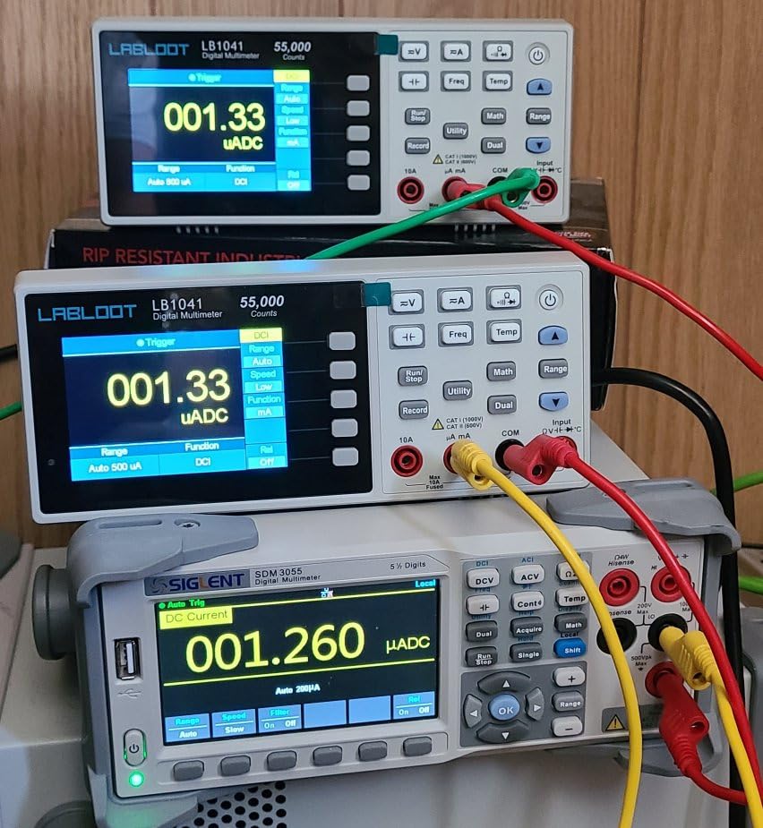 LB1041 Bench Digital Multimeter 55000 Counts DC/AC Voltmeter Ammeter HZ Temp Diode Continuity Tester Desktop Multimeters customer photo 2