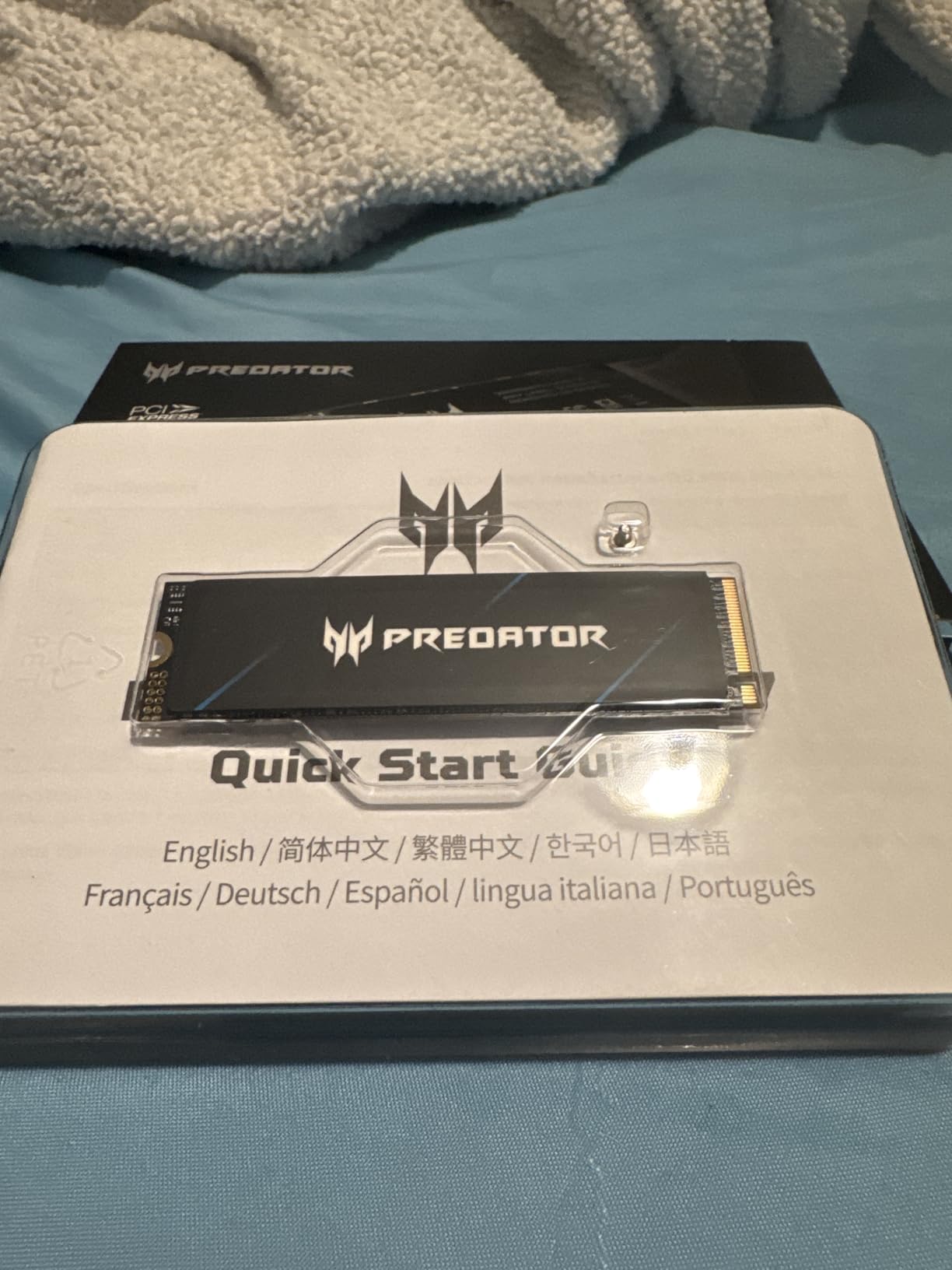 Acer Predator GM7 2TB SSD: M.2 2280 PCIe Gen 4 x4 NVMe 2.0, Read Speed Up to 7400 MB/s, Internal PC Solid State Drive for Laptop, Desktop and PS5 - BL.9BWWR.119 customer photo 1