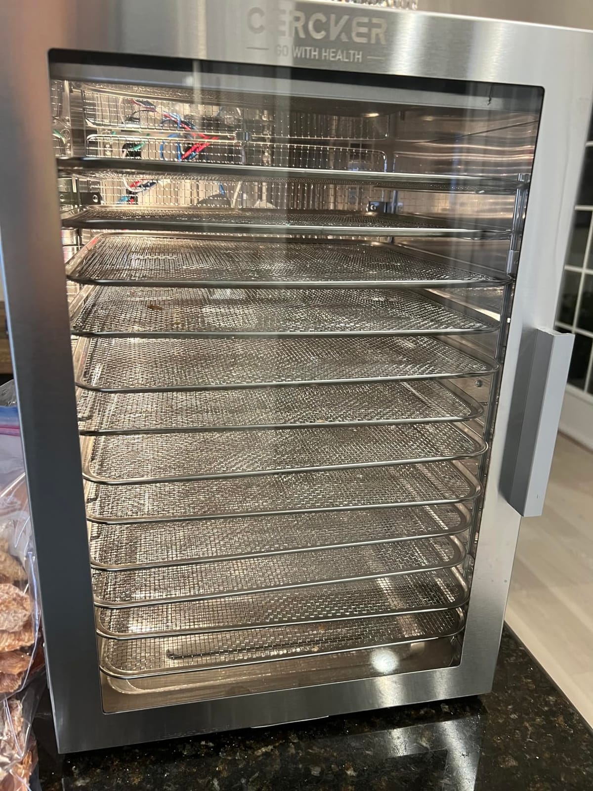 Food-Dehydrator Machine Adjustable Temperature 12 Trays 800W Food Dryer customer photo 1