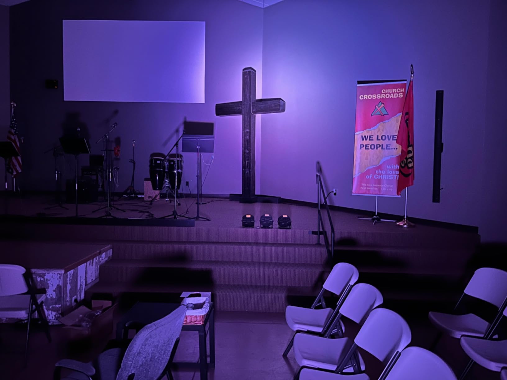 Battery Powered Stage Par Lights: 36W RGB Rechargeable Par Can 2Pack - 6 to 15Hours Working Time - Remote DMX Control Uplights for Event Chruch Wedding Mobile DJ Party Music Dance Band Club Live Show customer photo 2