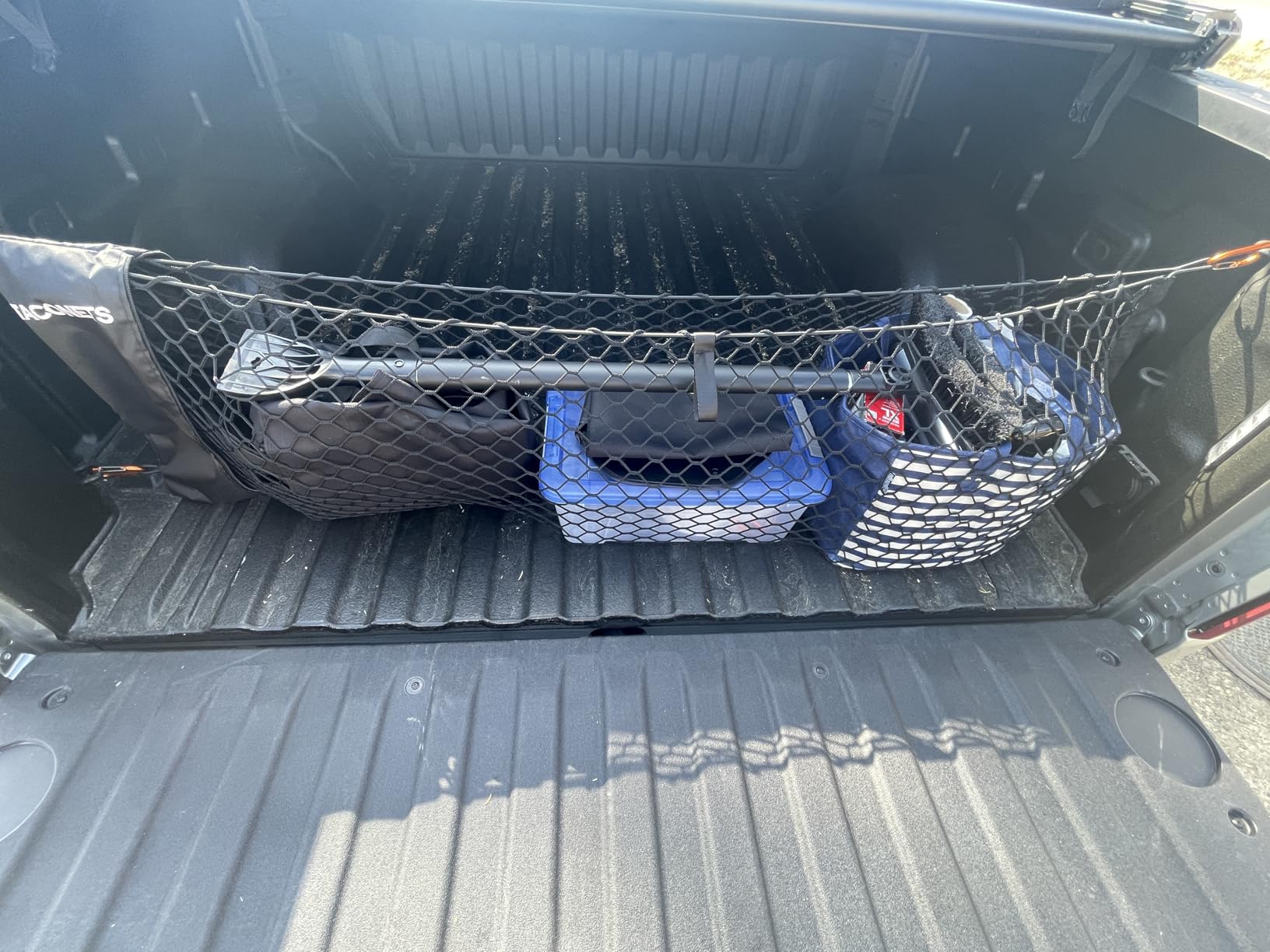 Envelope Cargo Net for GMC Sierra & Chevy Silverado - Fits 2013-Current customer photo 1