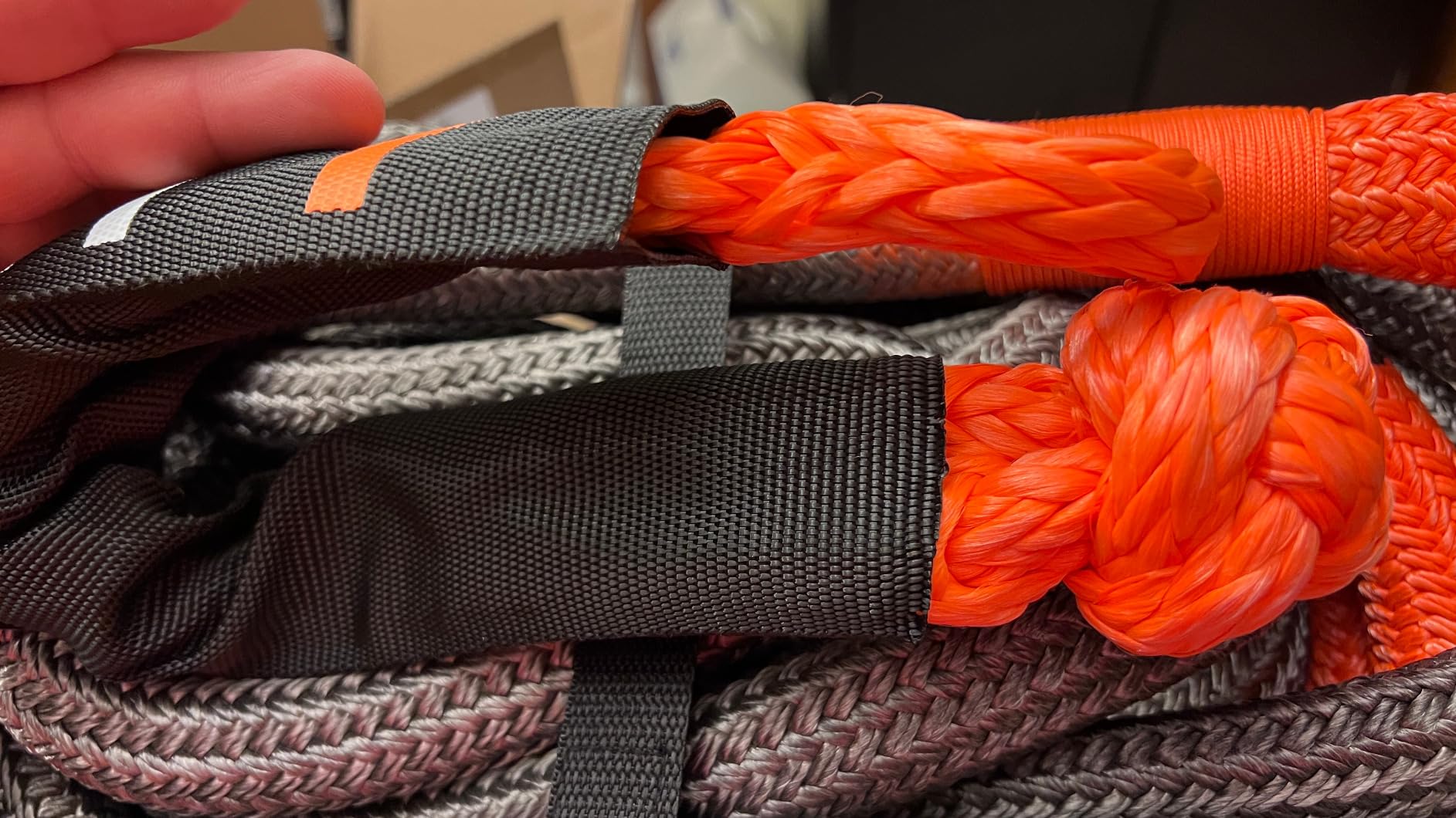 Kinetic Recovery Tow Rope: 1-1/8
