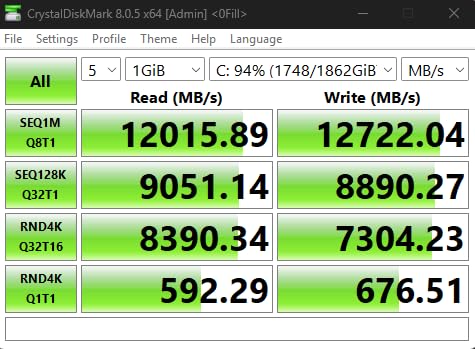 Crucial T500 PCIe Gen4 NVMe 1TB SSD, Up to 7,300MB/s, TLC NAND, Laptop & Desktop (PC) Compatible, for Creatives and Gamers, Solid State Drive, Includes 1Mo Adobe CC – CT1000T500SSD8 customer photo 2