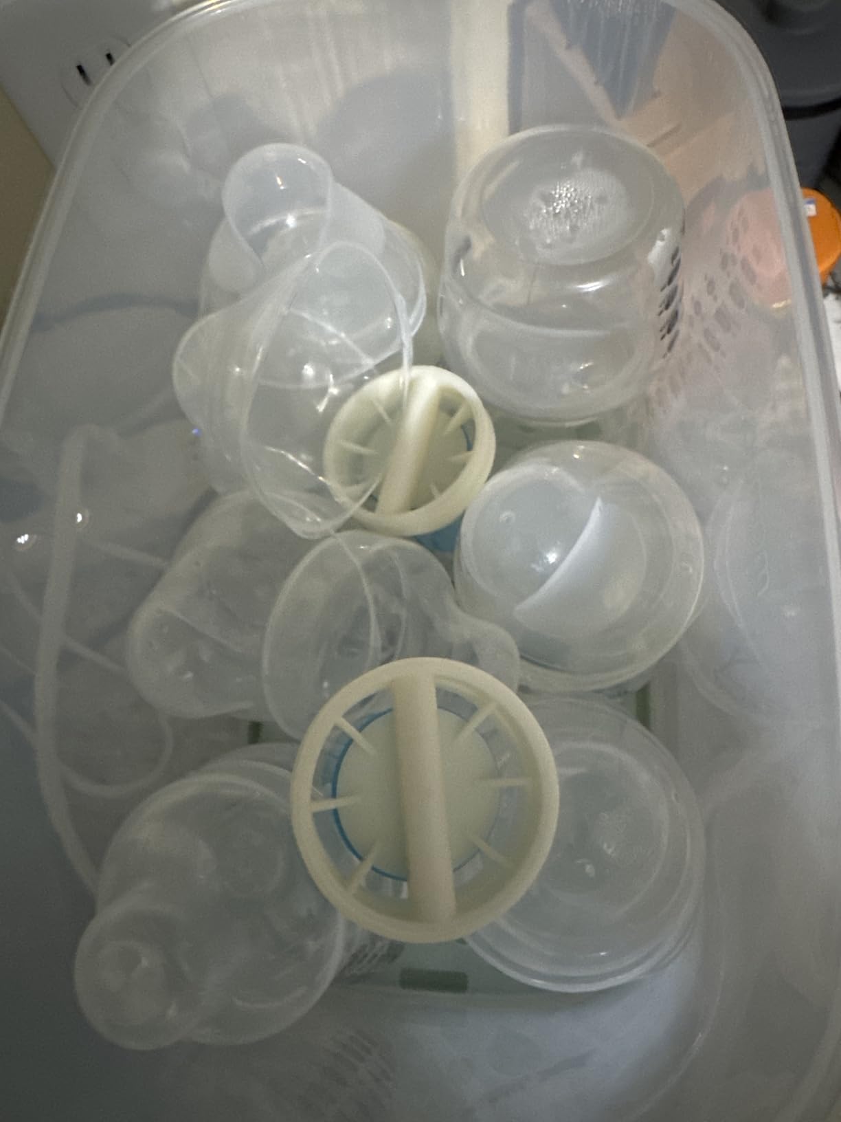 Momcozy Bottle Sterilizer and Dryer, 8-in-1 Electric Steam Baby Bottle Sterilizer for Baby Bottles, Baby stuffs & Breast Pump Accessories customer photo 2