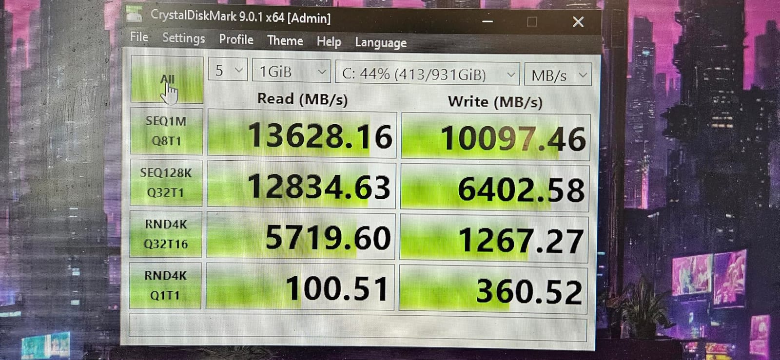 Crucial T705 PCIe Gen5 NVMe 4TB SSD, Up to 14,100MB/s, TLC NAND, Intel & Ryzen Compatible, for Hardcore Gaming & High-Speed Storage, Solid State Drive, Includes 1Mo Adobe CC – CT4000T705SSD3 customer photo 2