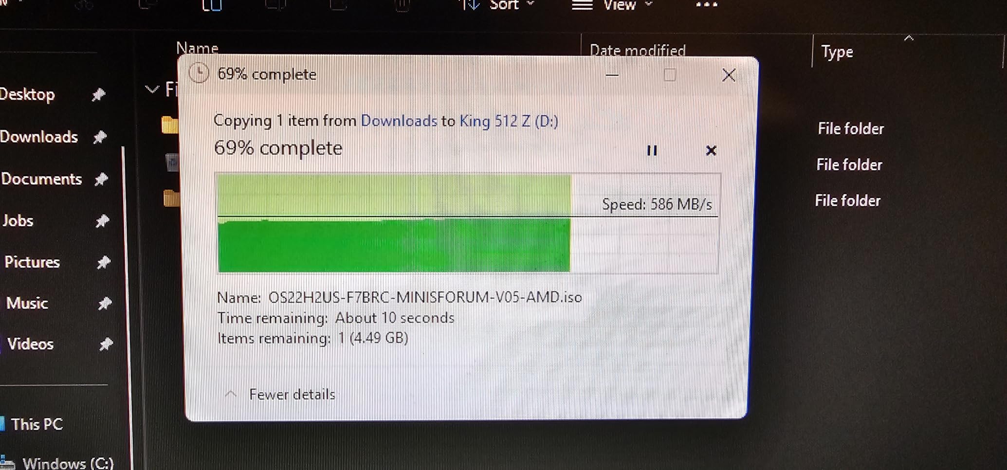 SABRENT Rocket RGB USB4 20Gbps NVMe & SATA M.2 SSD Enclosure (EC-RGBG) customer photo 1