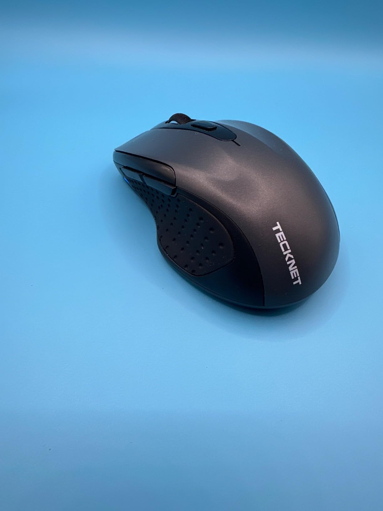TECKNET Wireless Mouse, BT 5.0/2.4G, Silent 4800 DPI 6 Buttons, Grey customer photo 2