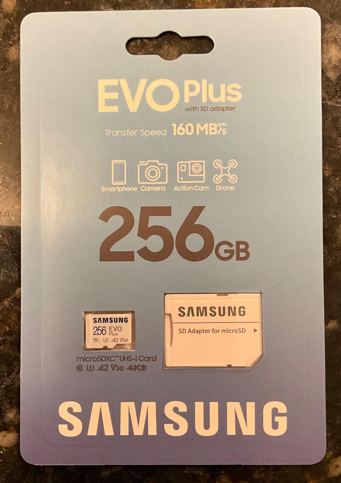 Samsung EVO Plus 512GB microSDXC Memory Card + SD Adaptor, Up to 160MB/s customer photo 2