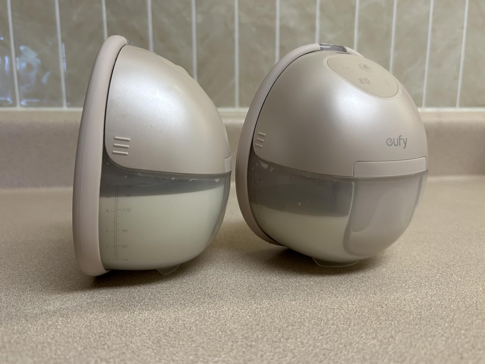 eufy Heated Wearable Breast Pump S1, HeatFlow, Hands-Free customer photo 1