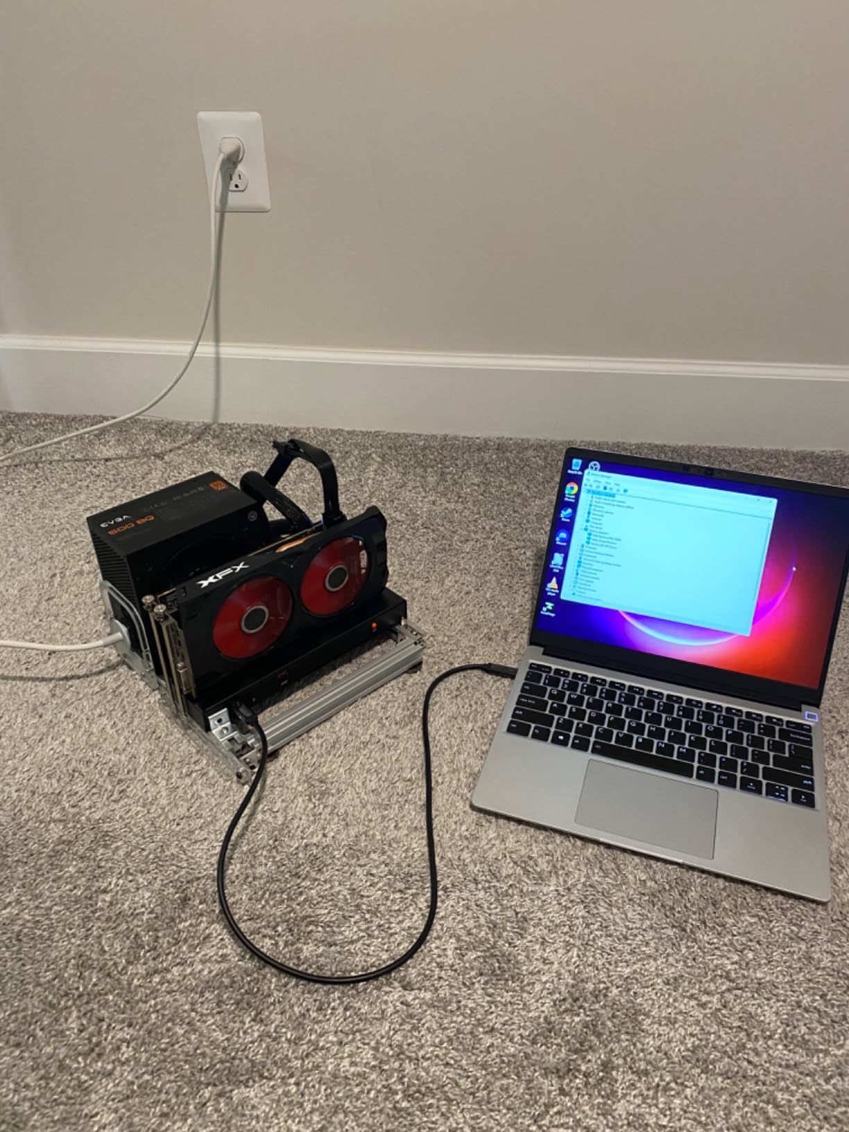 Mini eGPU Enclosure Compatible with Thunderbolt 3/4, USB4 40Gbps customer photo 1