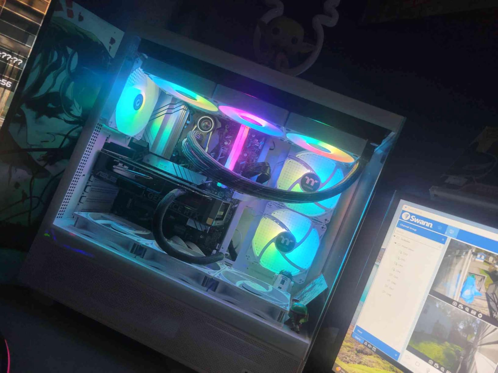 Thermaltake View 270 Plus TG ARGB Black Mid Tower E-ATX Case; 3x120mm ARGB Fans Included; Support Up to 360mm Radiator; Front & Side Dual Tempered Glass Panel; CA-1Y7-00M1WN-01; 3 Year Warranty customer photo 1