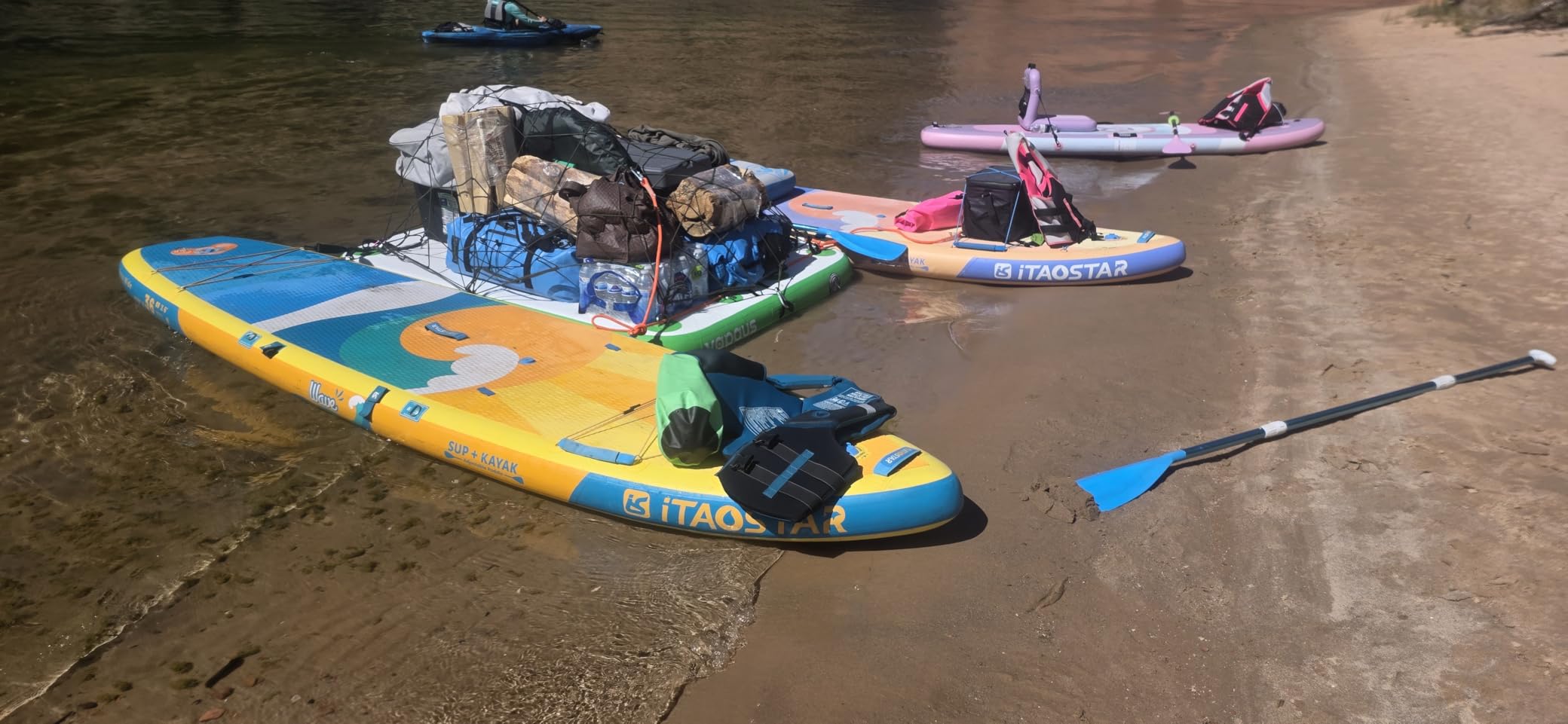Vapaus Inflatable Floating Dock Air Dock Platform 6ft/8ft/10ft Non-Slip Inflatable Water Swim Mat Floating Island Raft for Pool Lake Beach Ocean Fishing Relaxing customer photo 2