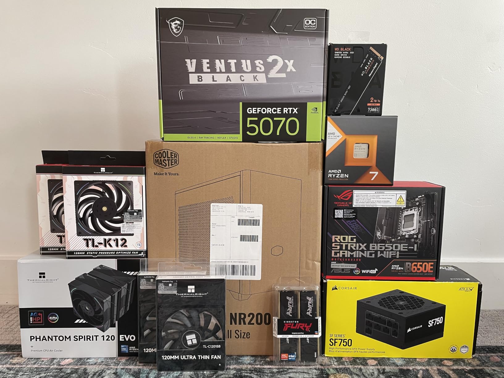 CORSAIR SF750 (2024) Fully Modular Low Noise ATX Power Supply – Black customer photo 2