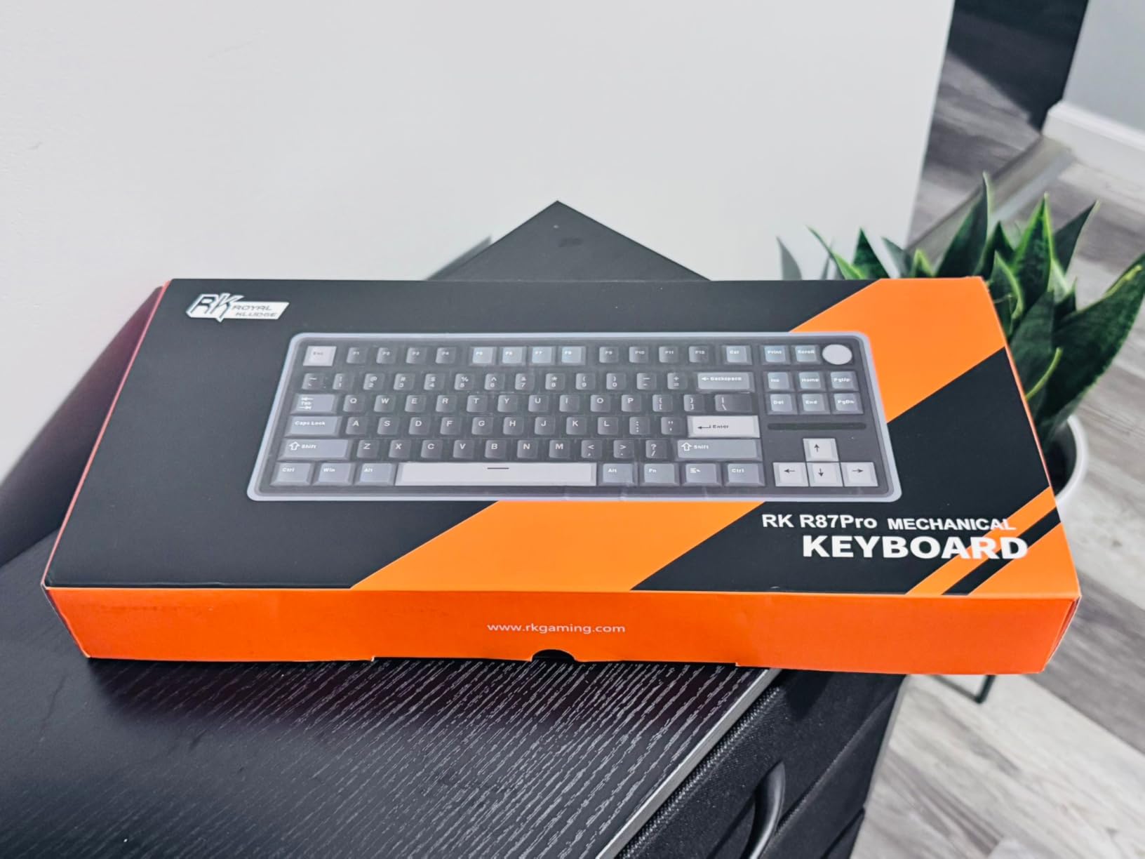 RK ROYAL KLUDGE R87 Pro Wired Mechanical Keyboard TKL with Knob, QMK/VIA customer photo 1